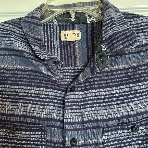 1901 men’s blue long sleeve button down shirt size medium - Picture 2 of 8